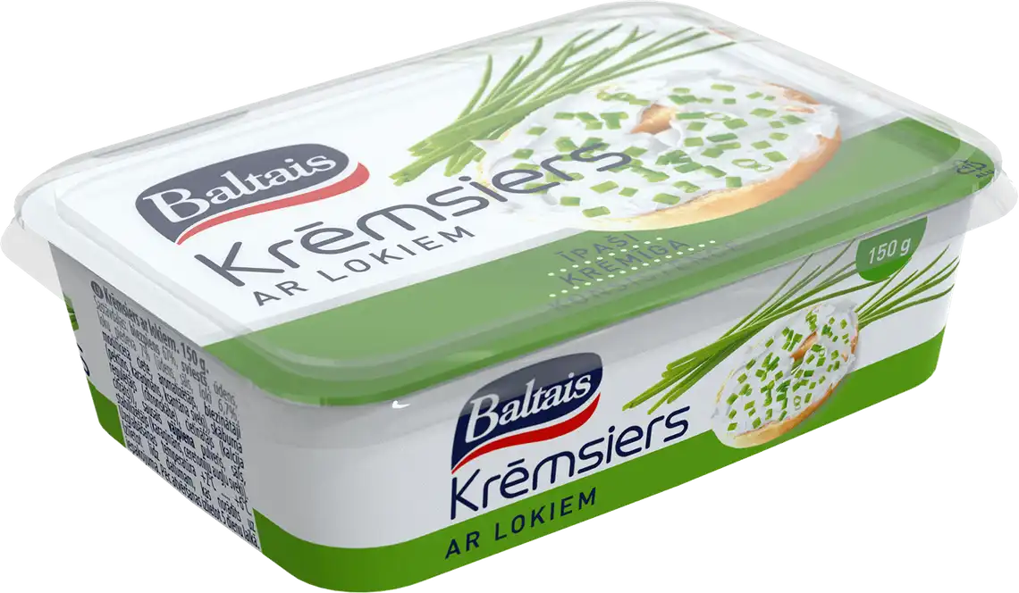 Крем-сир Baltais з цибулею 55% 150 г