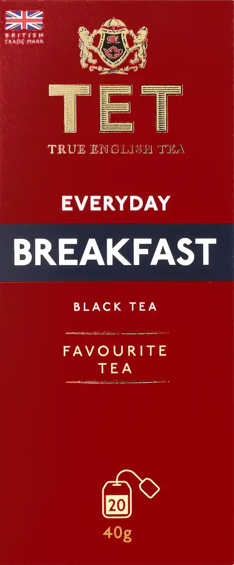Чай TET Everyday Breakfast чорний байховий дрібний 20x2 г