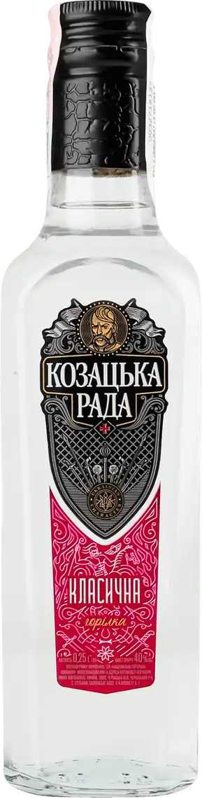 Горілка Козацька рада Класична 40% 0.25 л