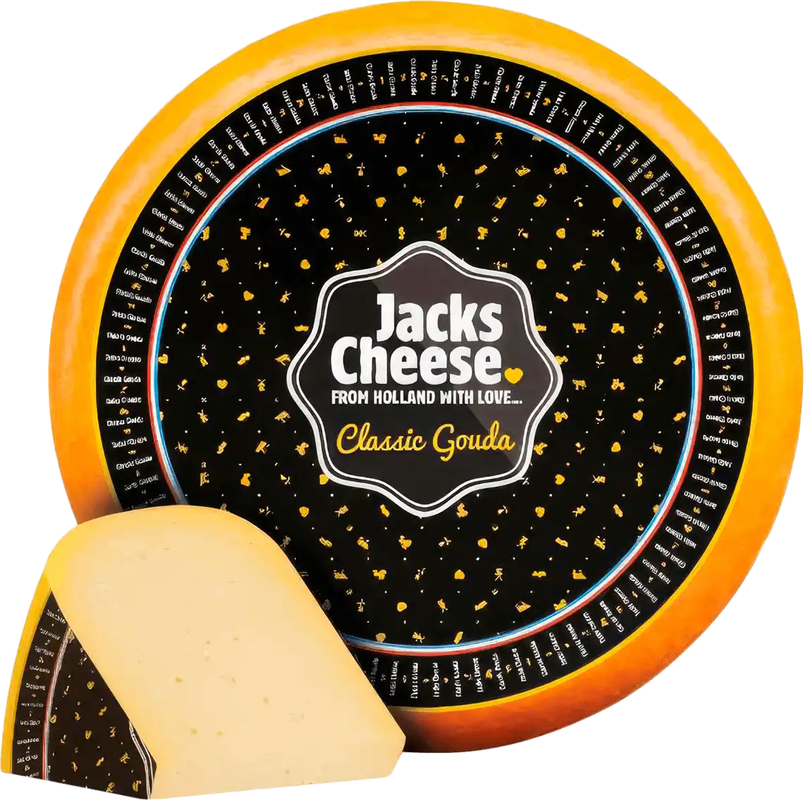 Сир Jacks Cheese Гауда 48% ваговий