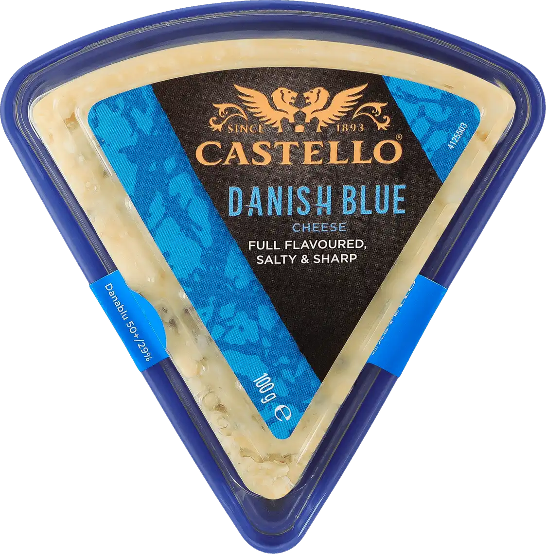 Сир Castello Данаблю м’який з блакитною пліснявою 50% 100г