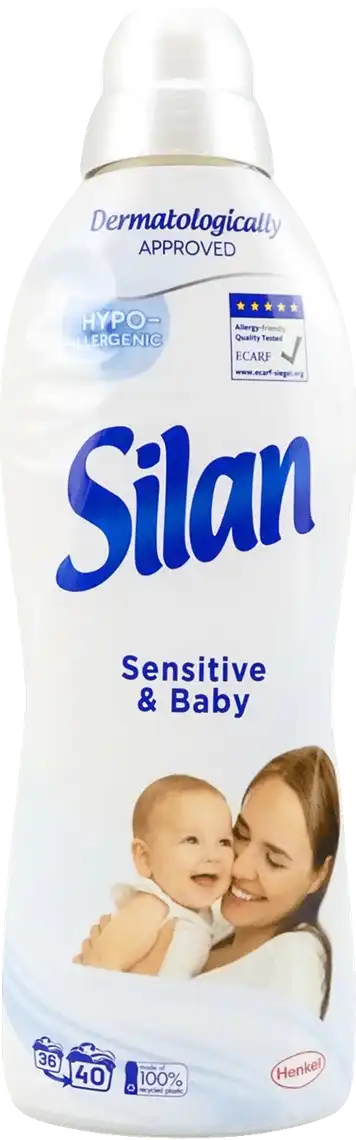 Кондиціонер для білизни Silan Sensitive & Baby 880 мл