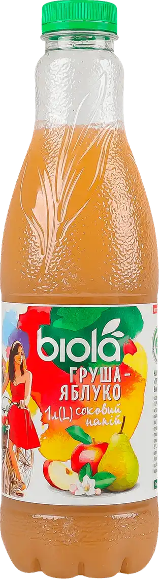 Нектар Biola Груша Яблоко 1 л