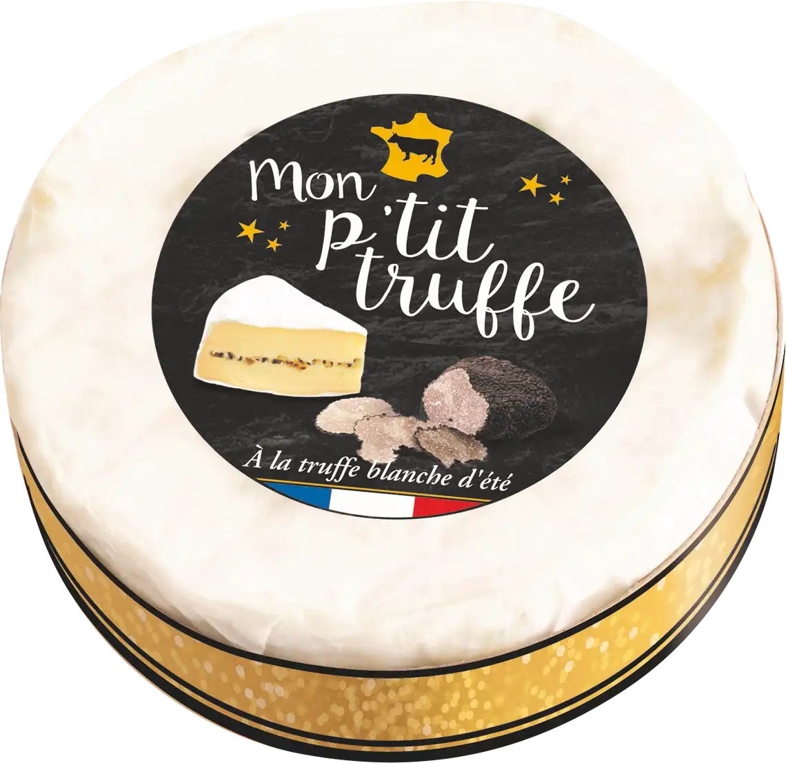 Сир Mon P'tit Truffe Camembert з трюфелем 55% 135 г