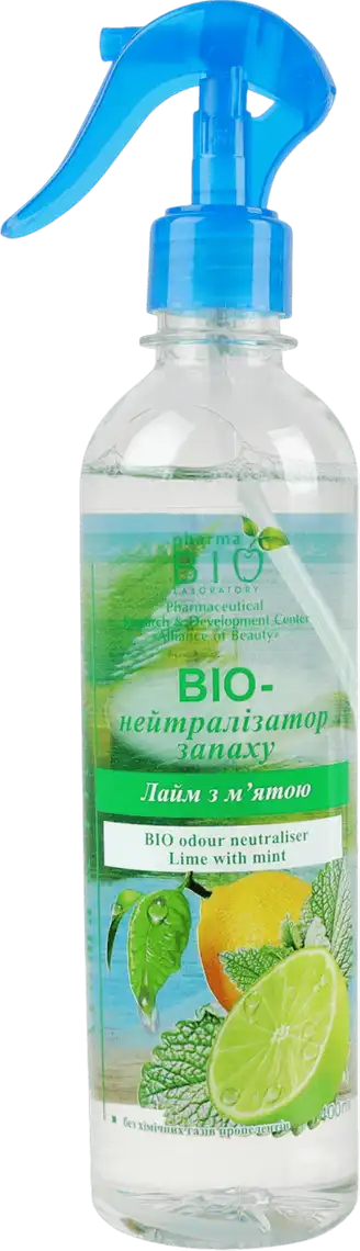 Освіжувач-курок Альянс краси Bio pharma laboratory Лайм з м'ятою 400 мл