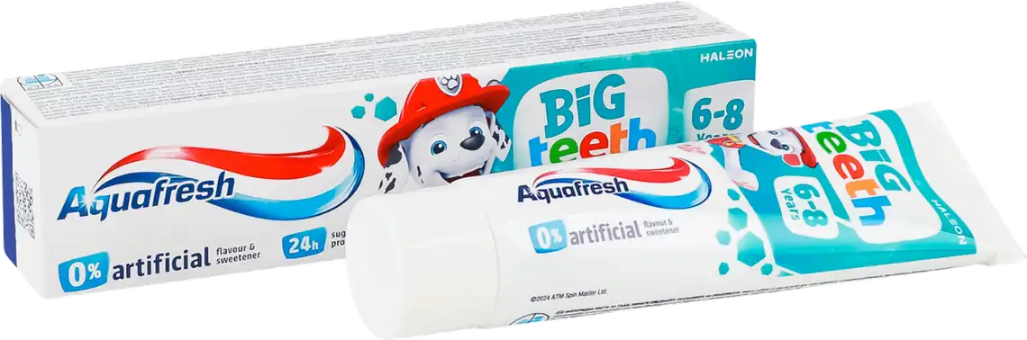 Зубна паста Aquafresh Мої великі зубки для дітей 6-8 років 50 мл