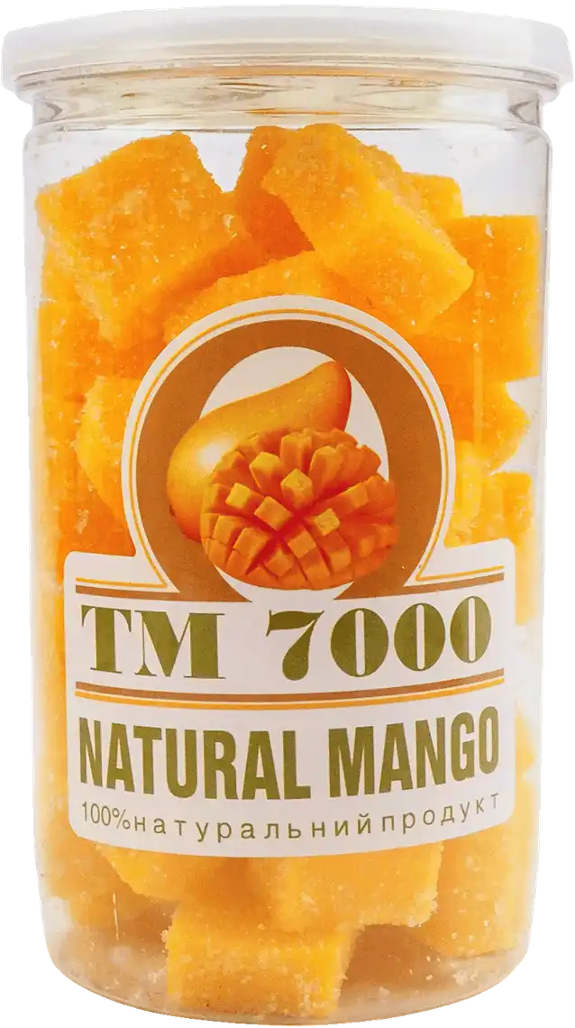 Манго сушене кубики 500 г
