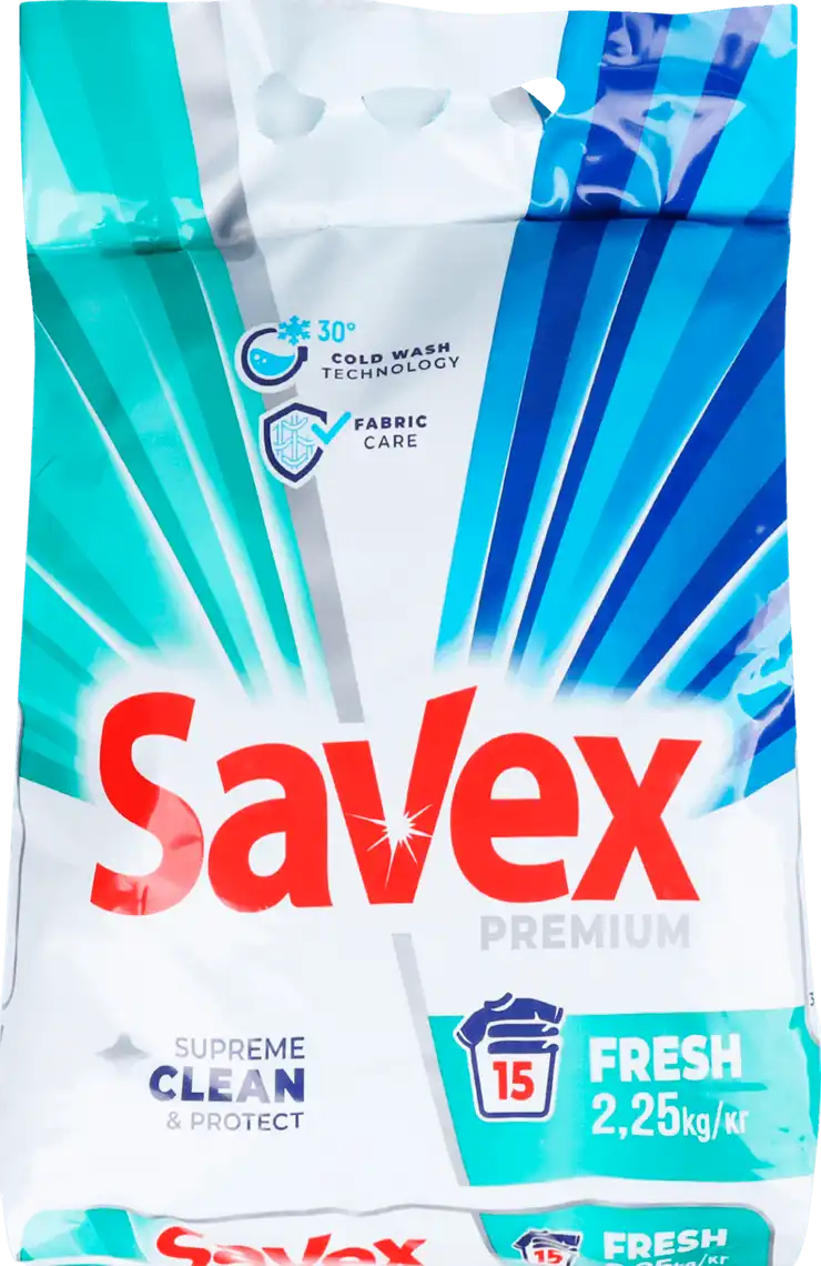 Пральний порошок Savex Fresh Automat 2250 г