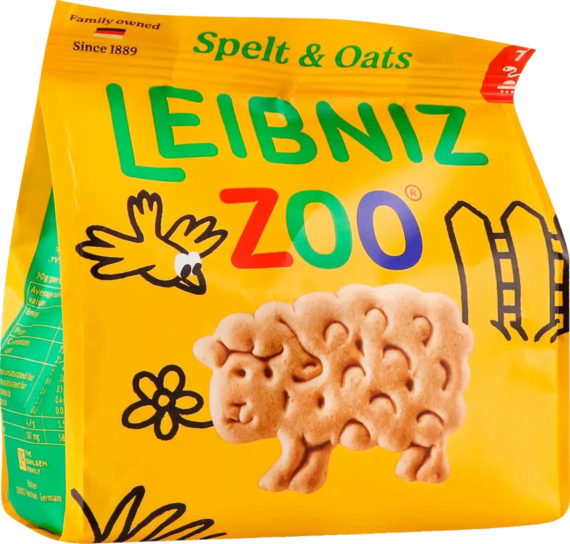 Печиво Leibniz Zoo масляне 100 г