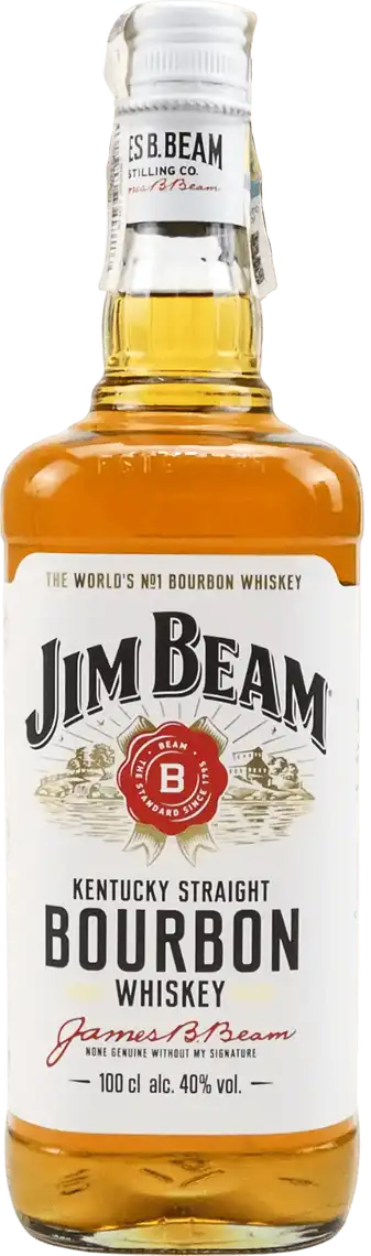 Бурбон Jim Beam White 4 роки витримки 40% 1 л
