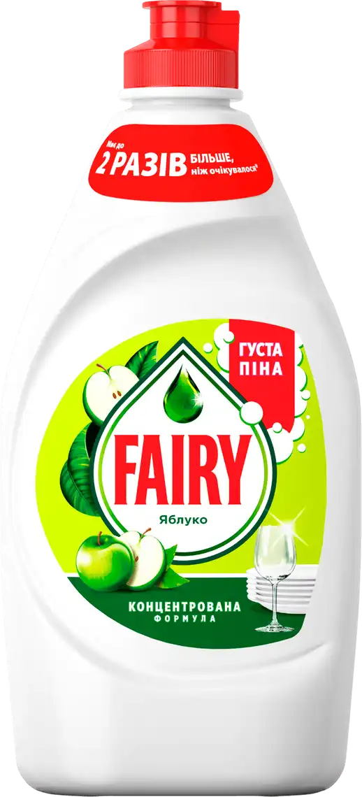 Засіб для миття посуду Fairy Зелене яблуко 450 мл