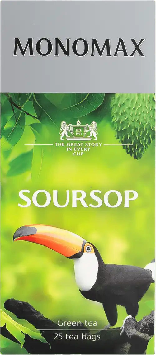 Чай зелений Monomax Soursop 25х1.5 г