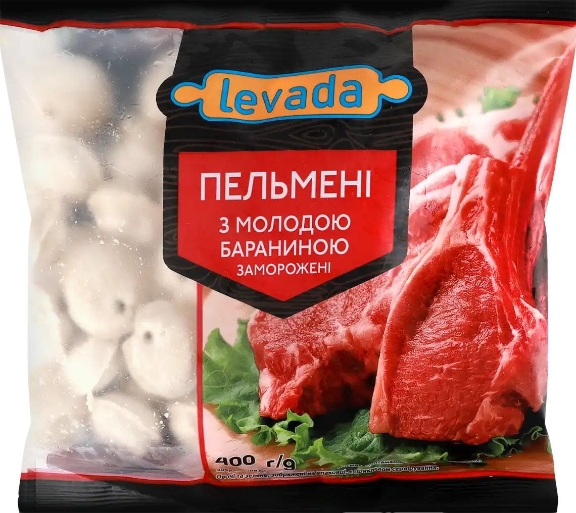 Пельмені Левада з молодою бараниною 400 г