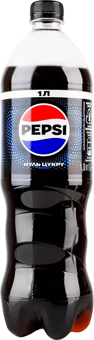 Напій Pepsi Black сильногазований 1 л