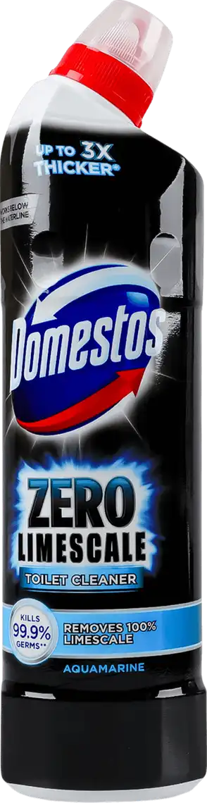 Засіб для чищення унітазу Domestos Аквамарин антиналіт і антиіржа 750 мл