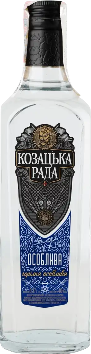 Горілка Козацька Рада Особлива 40% 0,37 л