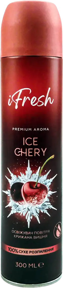 Освіжувач повітря iFresh Premium aroma Крижана вишня 300 мл