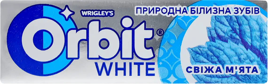 Гумка жувальна Orbit White Свіжа м'ята 14 г