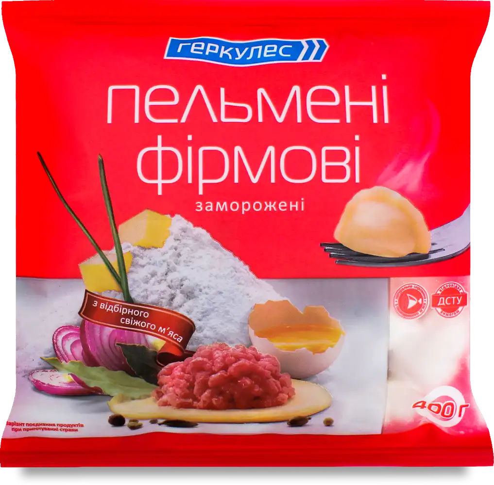 Пельмені Геркулес Фірмові 400 г