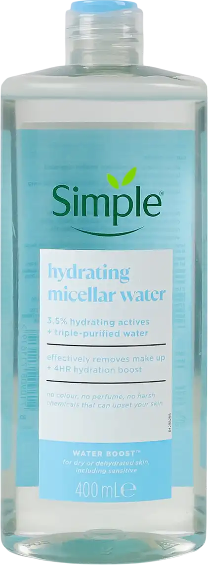 Міцелярна вода Simple Water Boost 400 мл