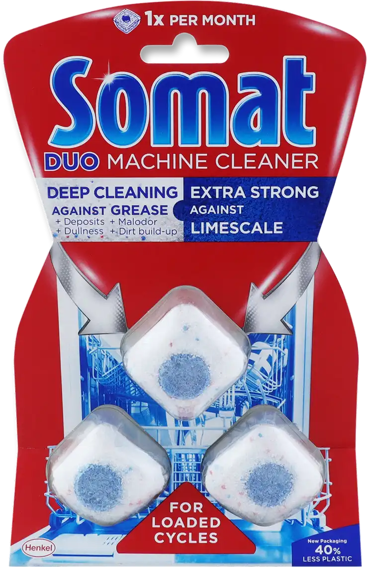 Засіб по догляду за посудомийною машиною Somat Machine Cleaner 3 шт
