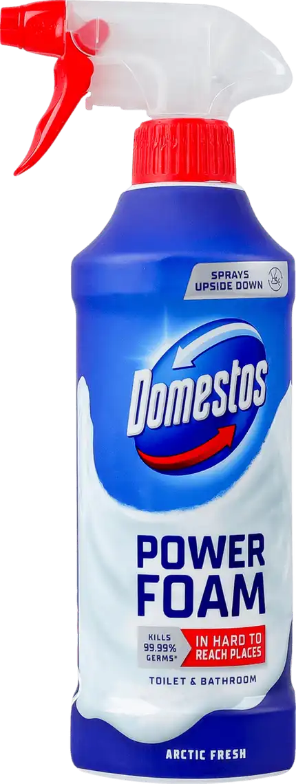Піна для чищення унітазу та ванної Domestos Арктична свіжість 435 мл
