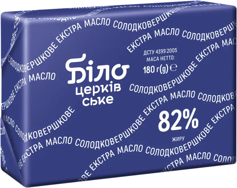 Масло Біло солодковершкове 82% 180 г