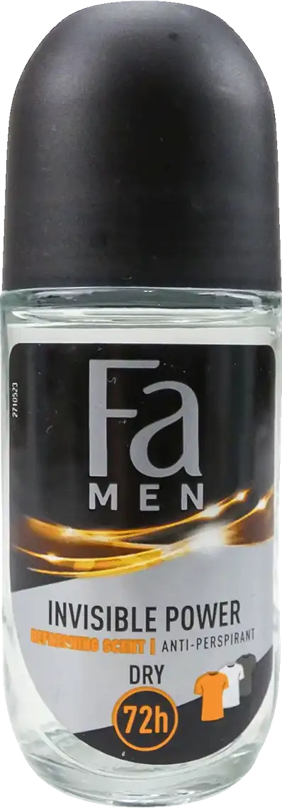 Дезодорант-рол Fa Men Xtreme Invisible Power 72H чоловічий 50 мл