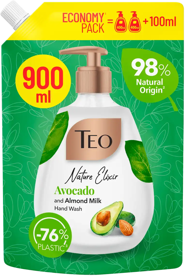 Мило рідке Teo Avocado 900 мл