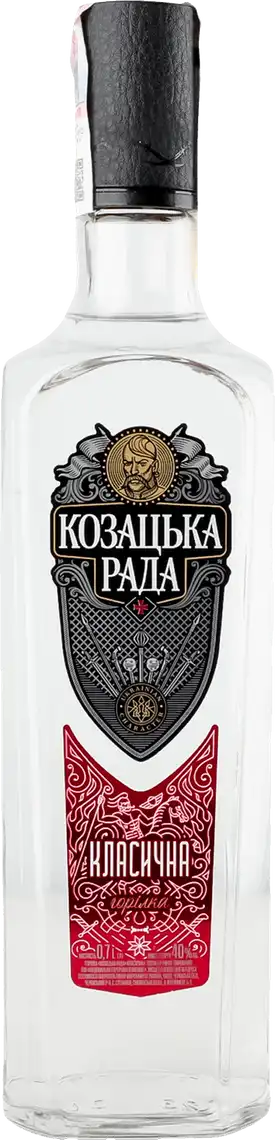 Горілка Козацька рада Класична 40% 0.7 л