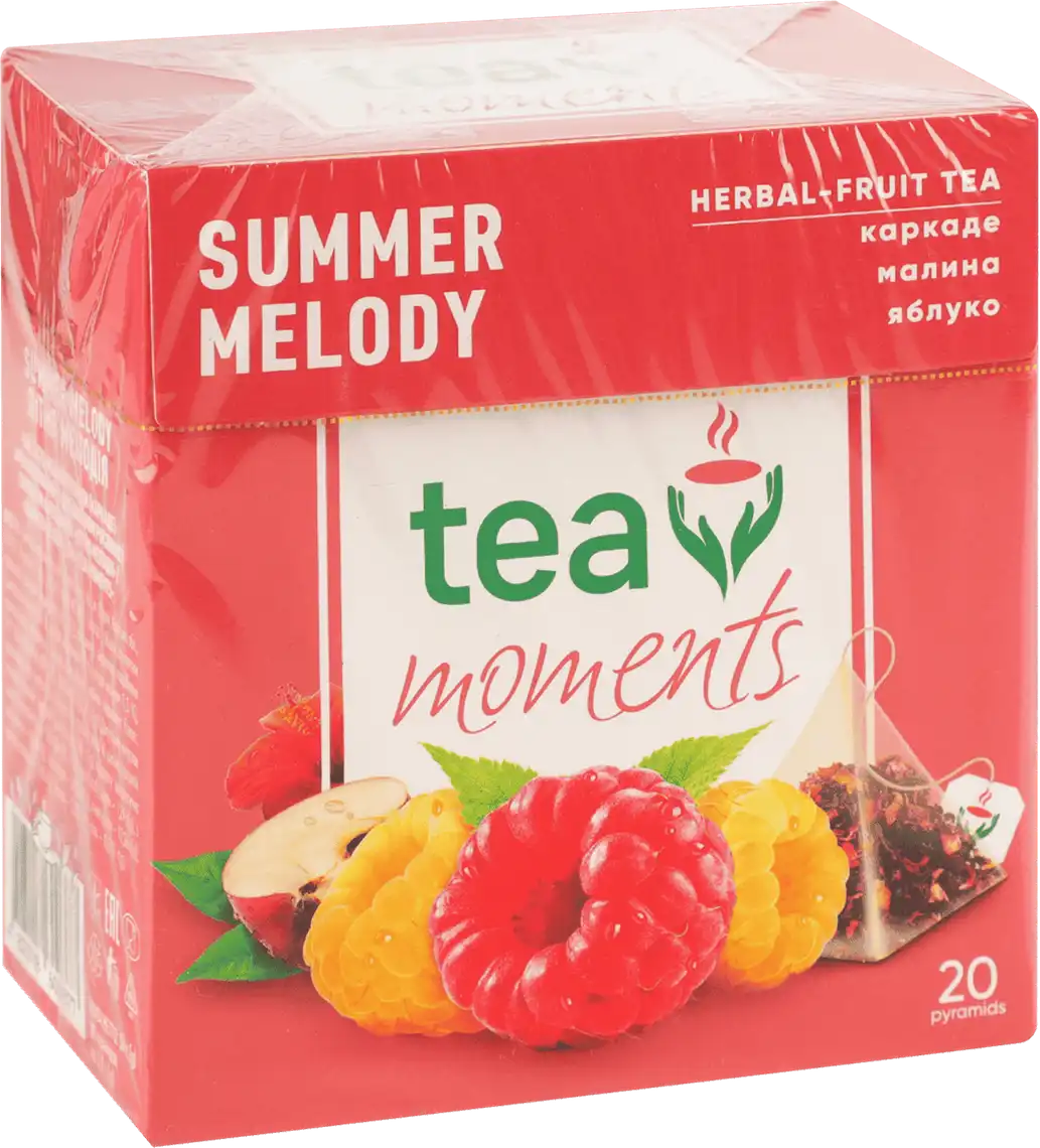 Чай каркаде Tea Moments Summer Melody 20 шт по 1,7 г