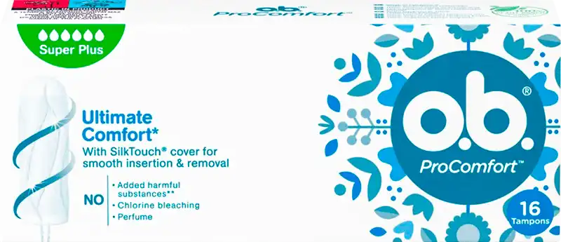 Тампони O.b. Pro Comfort Super plus 16 шт.