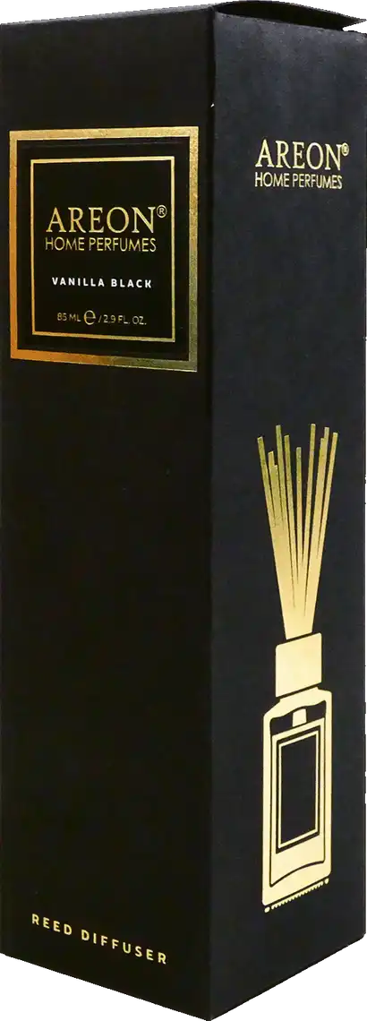Ароматичний дифузор Areon Home Perfume Vanilla Black 85 мл