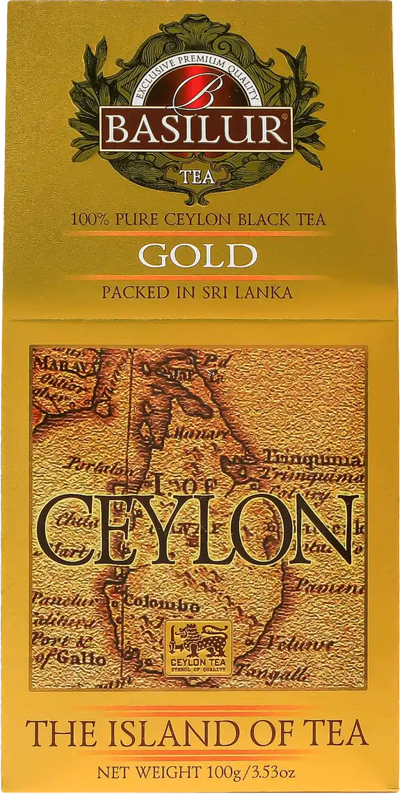 Чай Basilur Gold Ceylon чорний 100 г