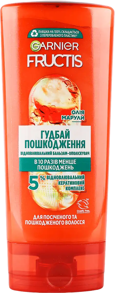 Бальзам-ополіскувач для волосся Garnier Fructis Гудбай посічені кінчики 200 мл