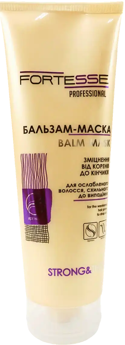 Бальзам-маска для волосся Fortesse Professional Strong&Thick 200мл