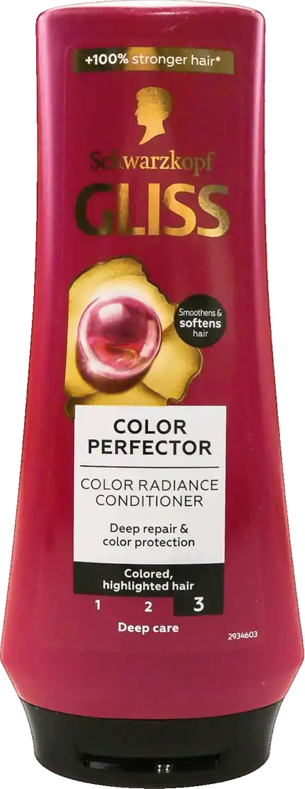Бальзам Gliss Kur Color Perfector для фарбованого та мелірованого волосся 200 мл