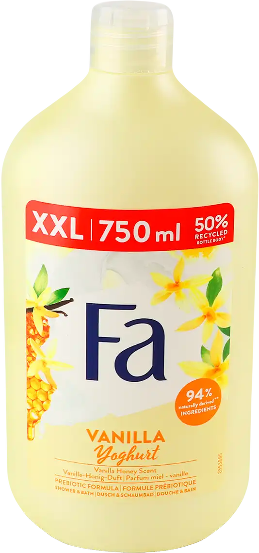 Гель для душу Fa Yoghurt Ванільний мед 750 мл