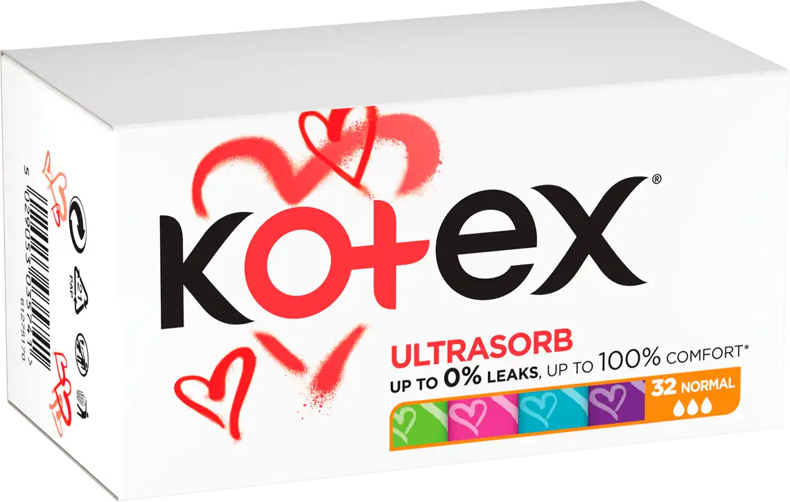 Гігієнічні тампони Коtex Normal 32 шт.