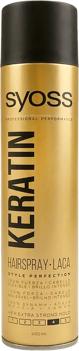 Лак для волосся Syoss Keratin Extra Strong 300 мл