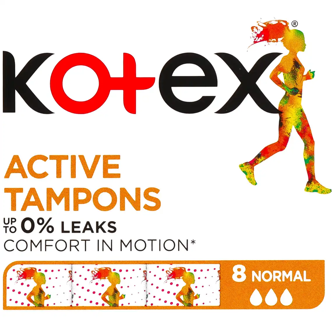 Тампони гігієнічні Кotex Active Normal 8 шт.