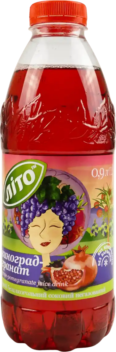Нектар Літо Виноград-гранат 0,9 л