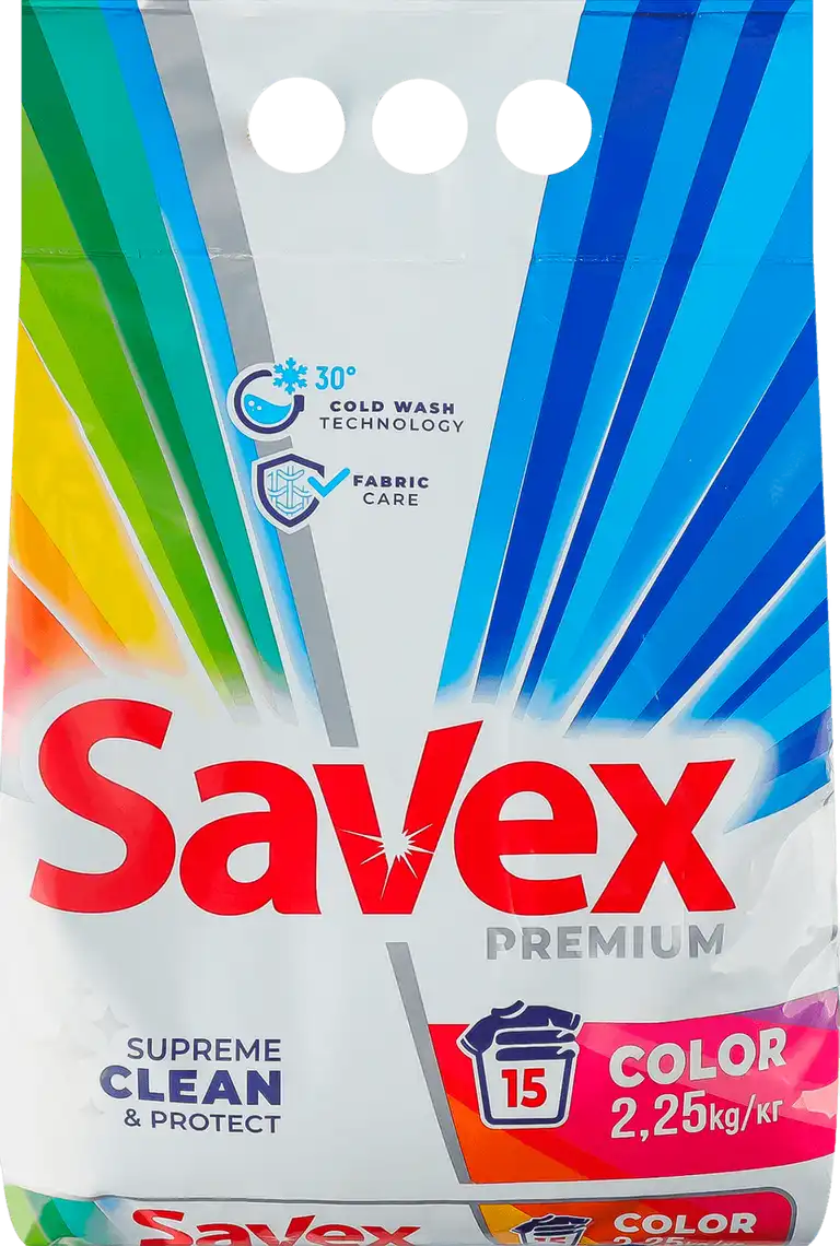 Пральний порошок Savex Automat Color 2250 г