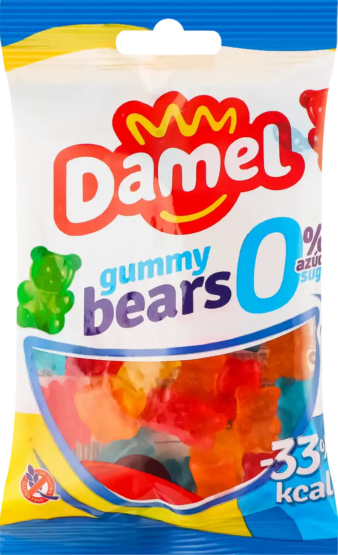Жуйки Damel Gummy Bears без цукру 90 г