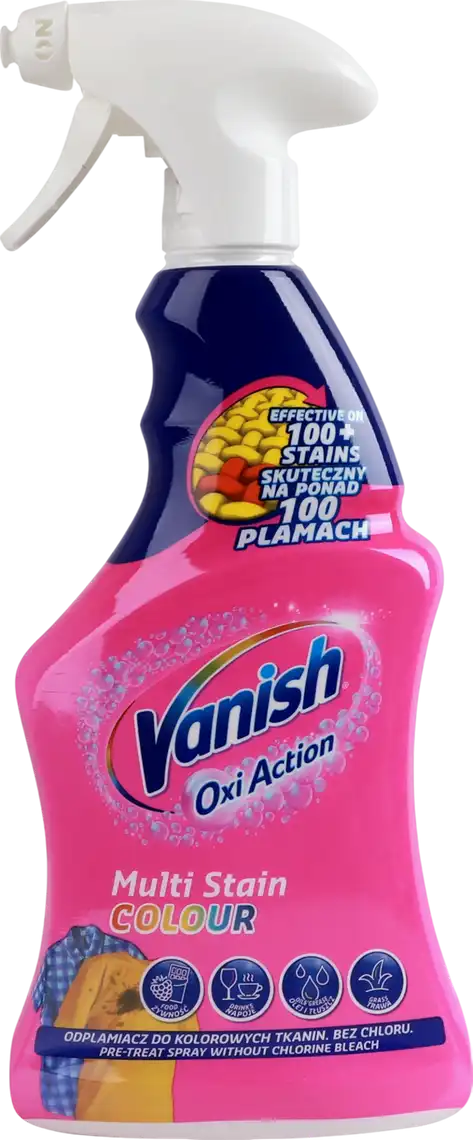 Плямовивідник Vanish Oxi Action для кольорових тканин 500 мл