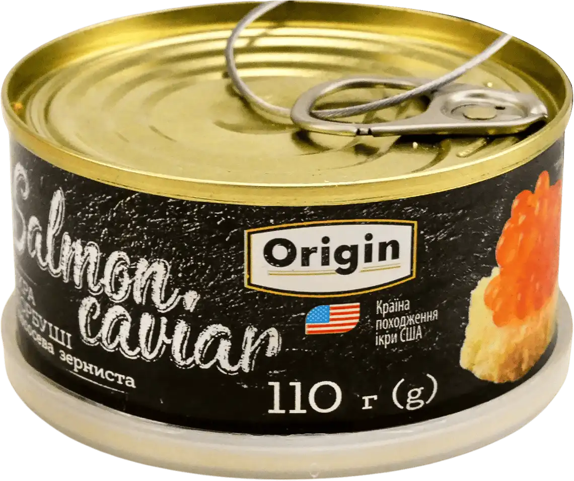 Ікра горбушi Origin лососева зерниста 110 г