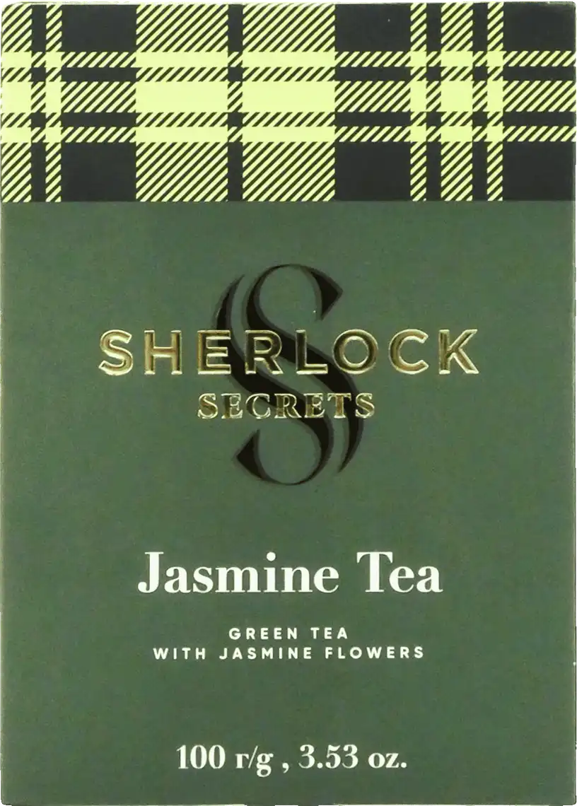 Чай Sherlock Secrets зелений Жасмін 100 г