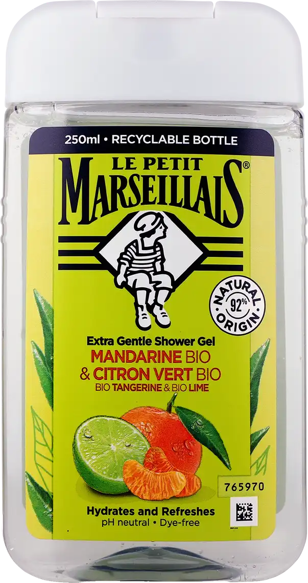 Гель для душу Le Petit Marseillais Мандарин і Лайм 250 мл