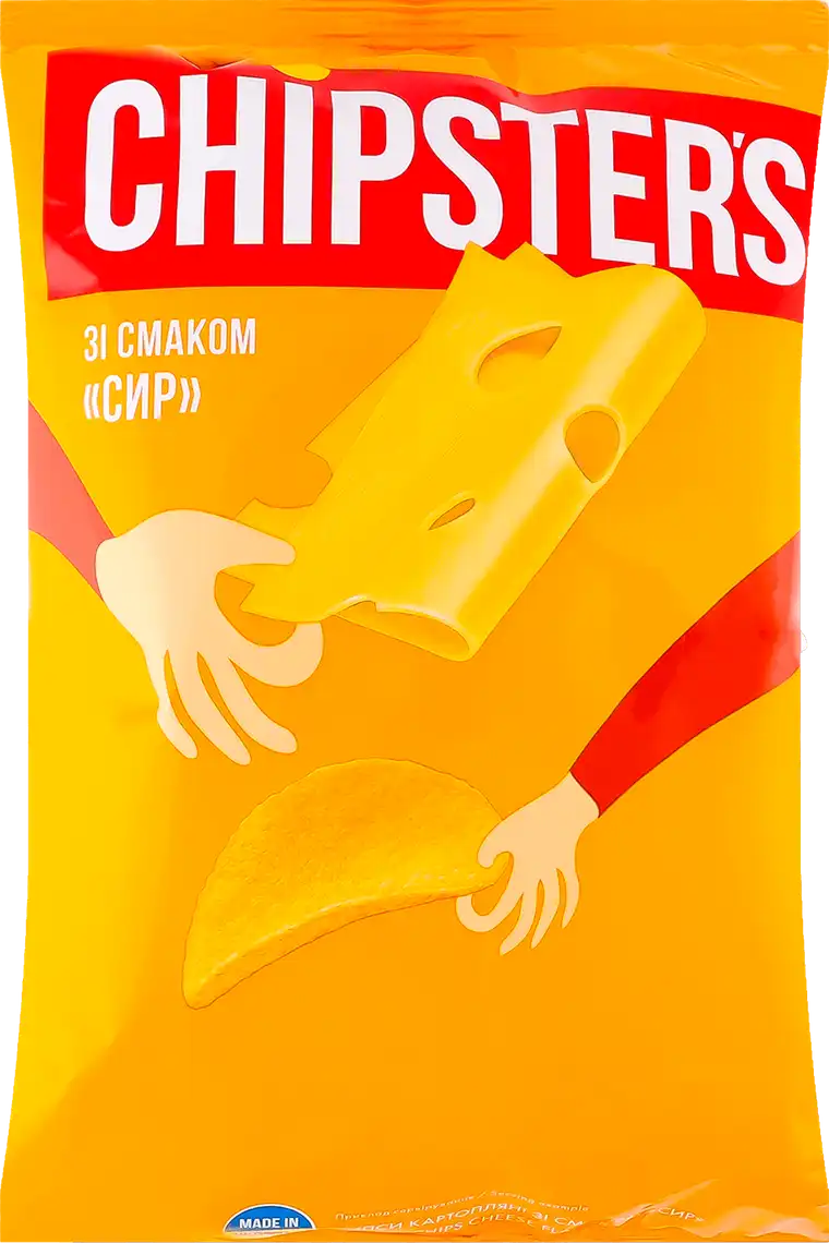 Чіпси Flint Chipster's Сир 100 г