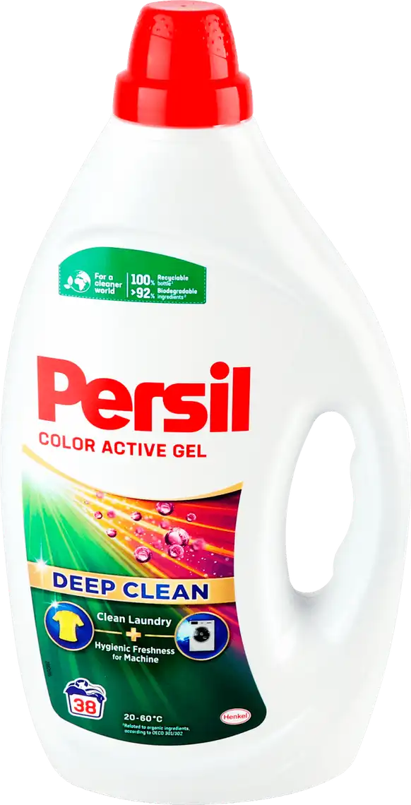Гель для прання Persil Color Active Gel Deep Clean концентрований 1710 мл